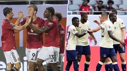 Manchester United y Everton se enfrentan en los Estados Unidos