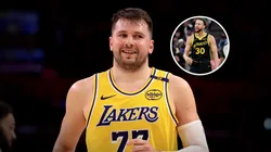 Luka Doncic y Stephen Curry
