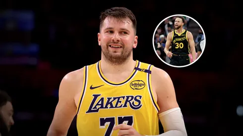 Luka Doncic y Stephen Curry