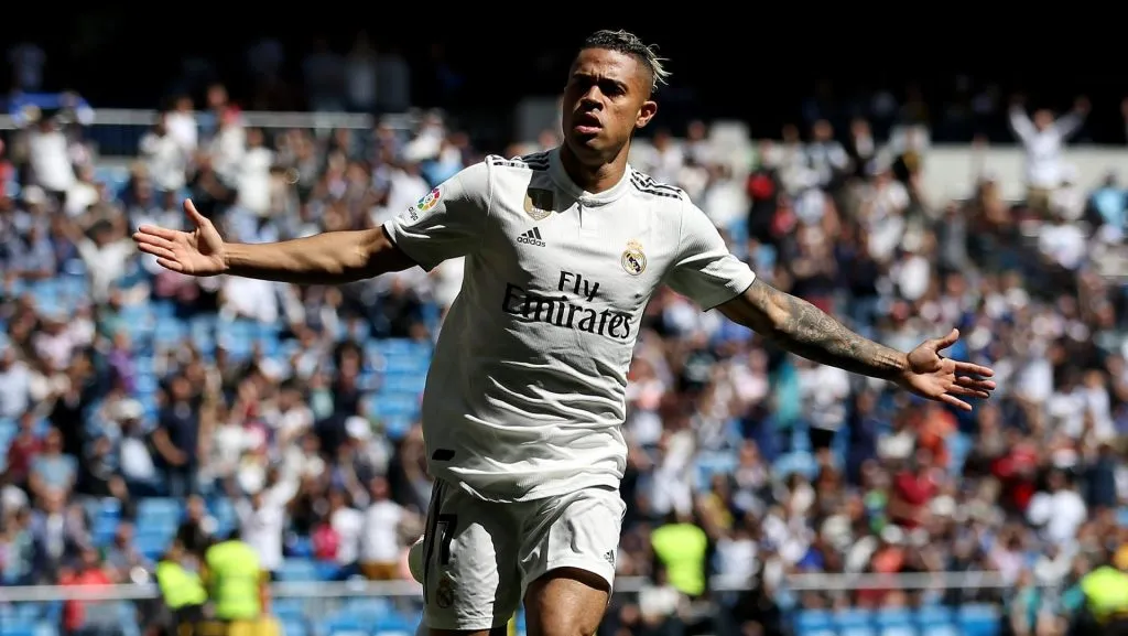 Mariano Díaz tuvo su momento de brillo en el Real Madrid, pero duró muy poco. (GETTY IMAGES)