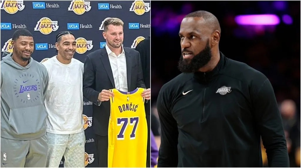 Marcus Smart Gabe Vincent Luka Doncic LeBron James