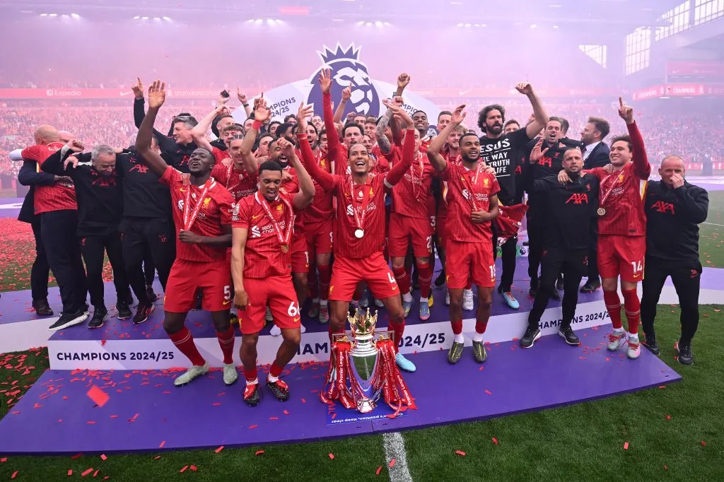 Liverpool abrirá el telón de la Premier League 2025-2026 como local de Bournemouth en el inicio de su defensa del título. (Getty Images)