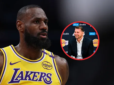 LeBron y la primera reacción tras la renovación de Doncic