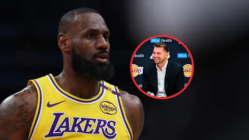 LeBron James y Luka Doncic.