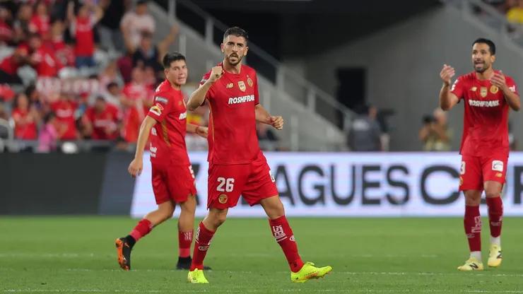 Paulinho, delantero de Toluca, lleva tres goles en la Leagues Cup 2025.