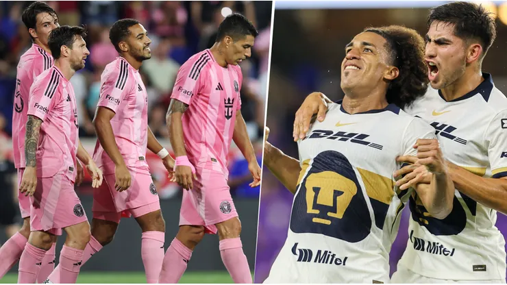 Inter Miami y Pumas suman cinco puntos tras dos partidos en sus respectivos grupos.