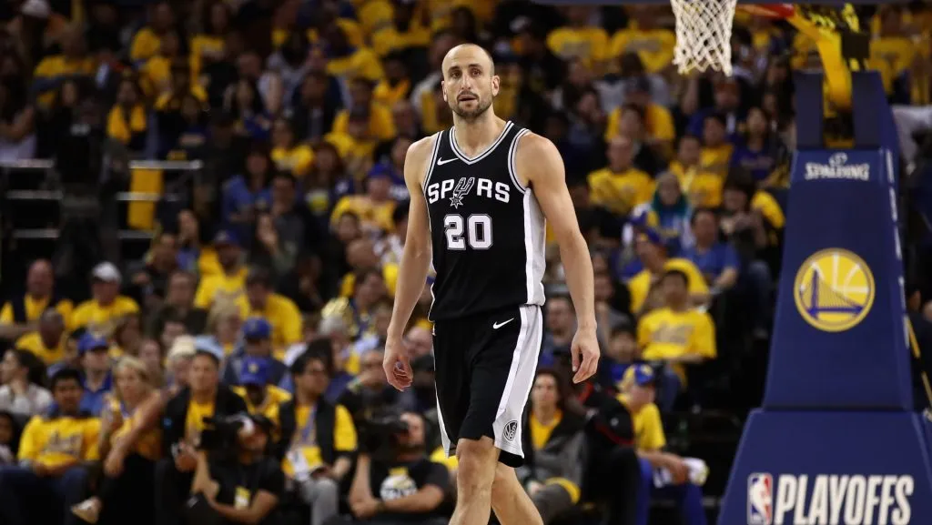 Manu Ginobili fue descartado por Doncic al elegir al mejor escolta de la NBA. (GETTY IMAGES)