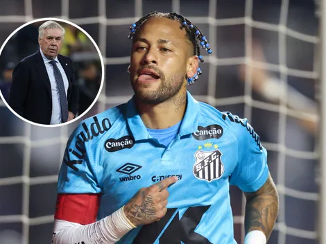 El fuerte mensaje de Neymar Jr. a Carlo Ancelotti