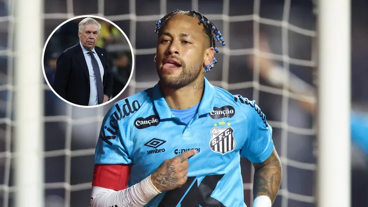 Neymar Jr. le manda un mensaje a Ancelotti
