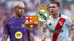 Lamine Yamal y Franco Mastantuono