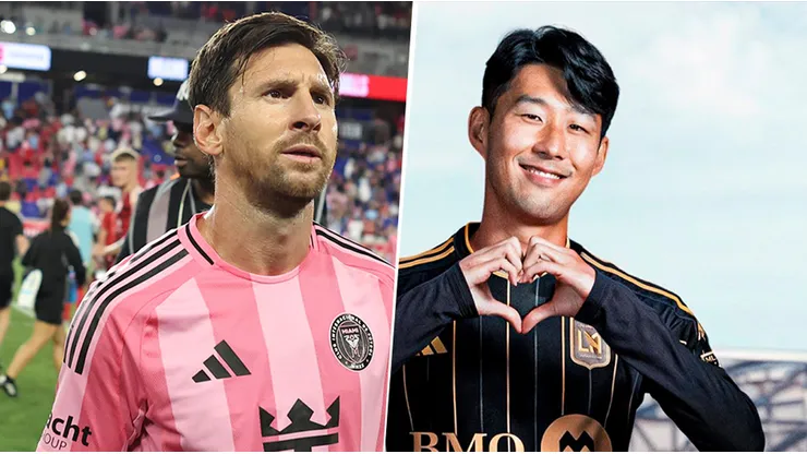 Messi, la estrella de la MLS, y Son, la nueva figura.