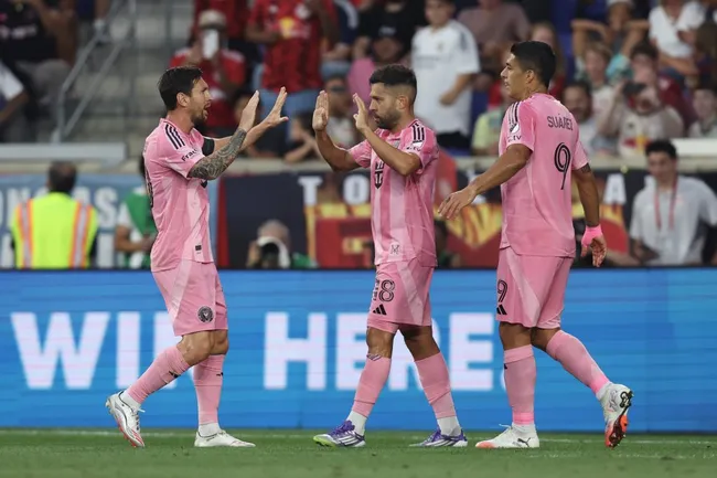Messi, Jordi, Luis y Sergio están en la próxima fase [Foto: Getty]