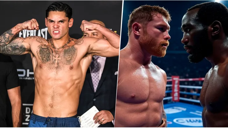 Ryan García se expresó sobre la pelea de Canelo Álvarez vs. Terence Crawford.
