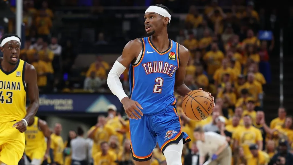 Shai Gilgeous-Alexander dominó la última temporada de la NBA. (GETTY IMAGES)