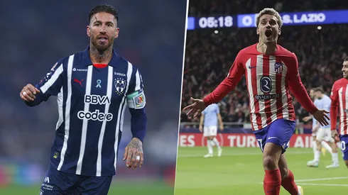 Sergio Ramos y Antoine Griezmann