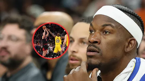 Jugada de Bulls vs. Lakers Curry y Butler.