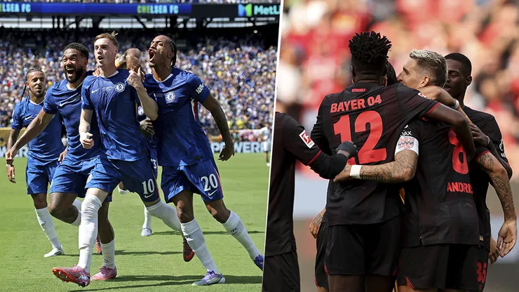 Chelsea y Bayer Leverkusen se enfrentan en un amistoso