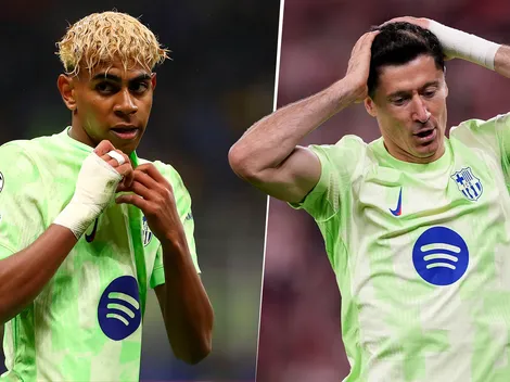 La UEFA sancionó a Lewandowski y Yamal por infringir Reglamento Antidopaje