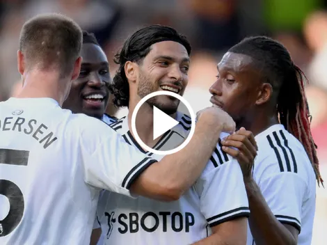 ¡Golazo de Raúl Jiménez! Tiro libre espectacular en el amistoso Fulham vs Frankfurt