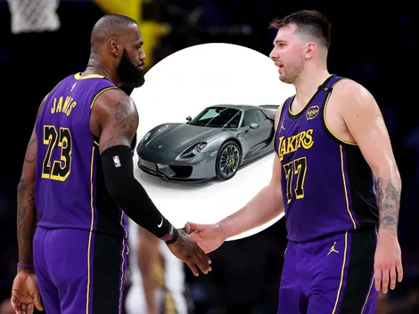 Mientras Doncic se compró un coche de 2 millones, esto vale el auto más costoso de LeBron