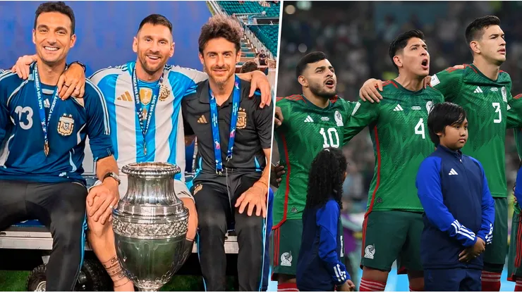 Una pieza clave de Argentina declaró su simpatía por el himno mexicano