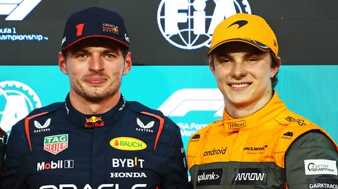 Max Verstappen y Oscar Piastri, pilotos de la Fórmula 1