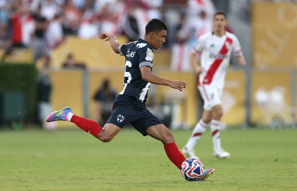 Johan Rojas durante el Mundial de Clubes con Rayados [Foto: Getty]