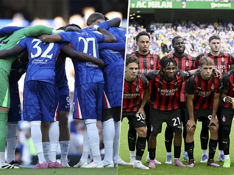 Las alineaciones de Chelsea vs. Milan por el amistoso