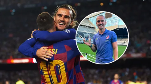 Antoine Griezmann adquirió una carta de colección de Lionel Messi