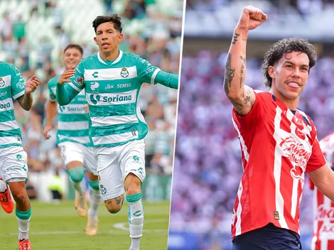Las alineaciones de Santos Laguna vs. Chivas por el Apertura 2025