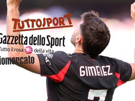 Santi Giménez causa sensación en Italia: el elogio de la prensa