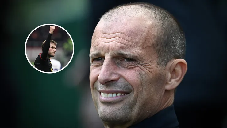 Massimiliano Allegri habló de Santiago Giménez