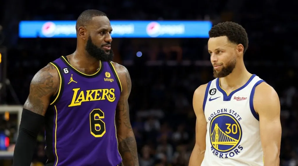 LeBron James y Stephen Curry. (Foto: Getty Images)