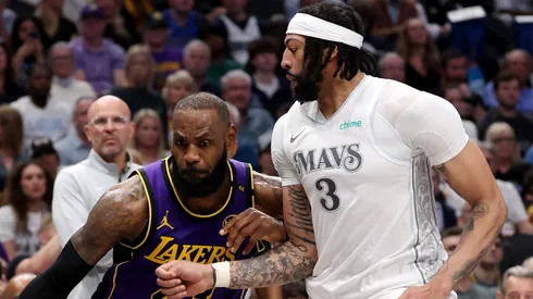 LeBron James y Anthony Davis.