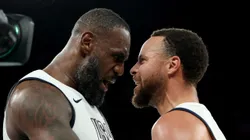 LeBron James y Stephen Curry.