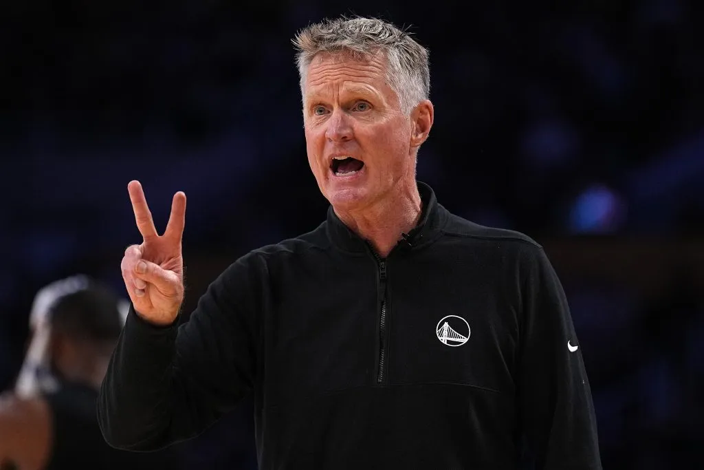 Steve Kerr, entrenador de Golden State Warriors (GETTY IMAGES)