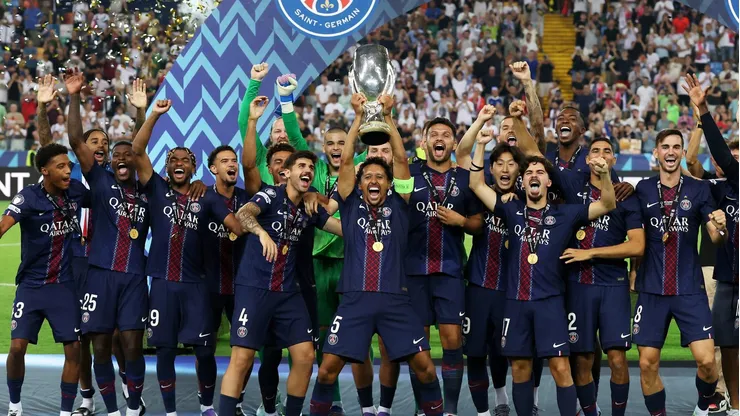 PSG se sumó al selecto grupo de clubes que coronaron en la Supercopa de Europa 2025