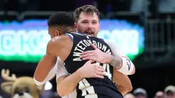 Luka Doncic y Giannis Antetokounmpo.