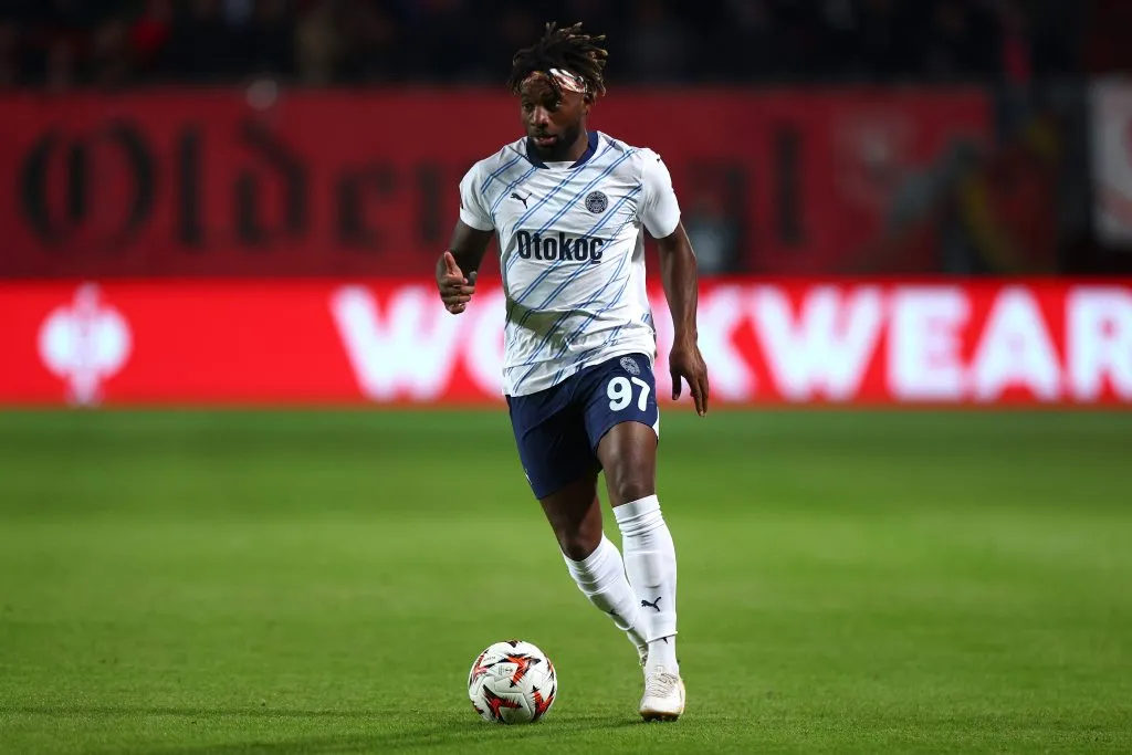 Allan Saint-Maximin, afuera del juego ante Tigres [Foto: Getty]