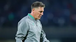 'Toto' Berizzo, en el borde de la cornisa en León.