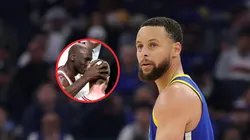 Michael Jordan y Stephen Curry.