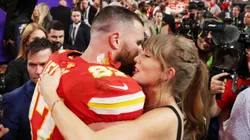 Travis Kelce y Taylor Swift.