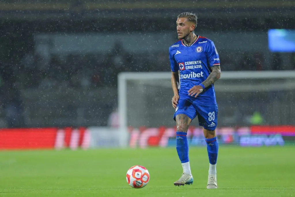 Gonzalo Piovi abandonará Cruz Azul tras el partido ante Santos Laguna. [Foto: Getty Images]