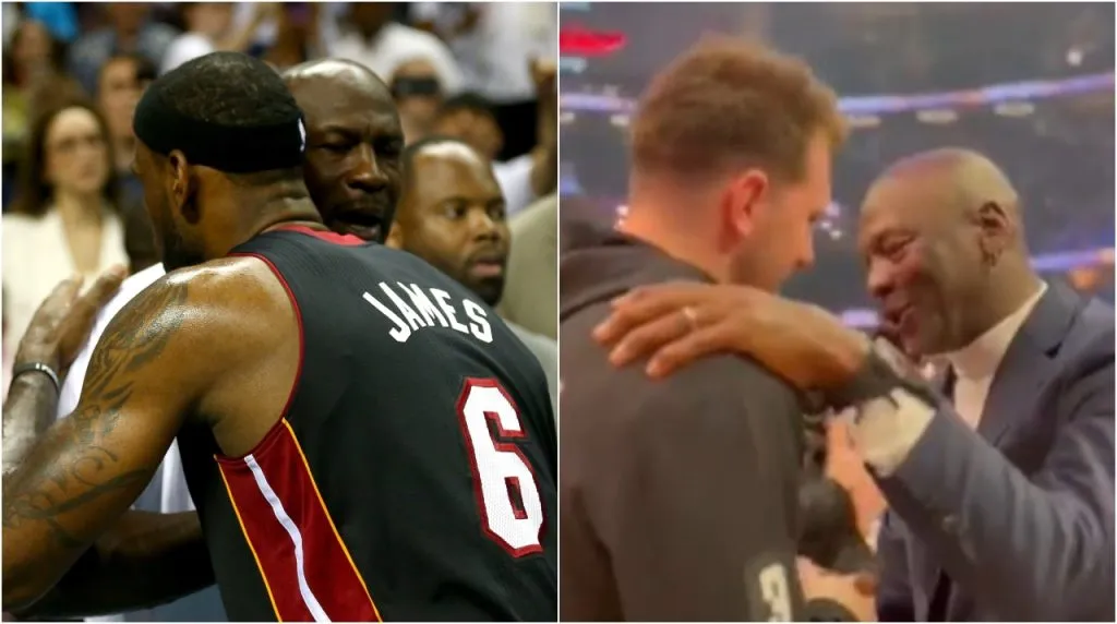 LeBron James Michael Jordan Luka Doncic NBA