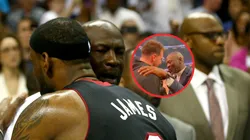 LeBron James, Michael Jordan y Luka Doncic.