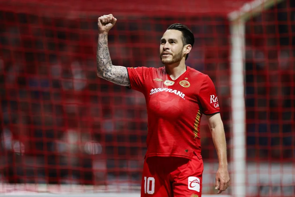 Jesús Angulo, una de las figuras del Toluca [Foto: Getty]
