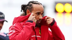 Lewis Hamilton en Ferrari