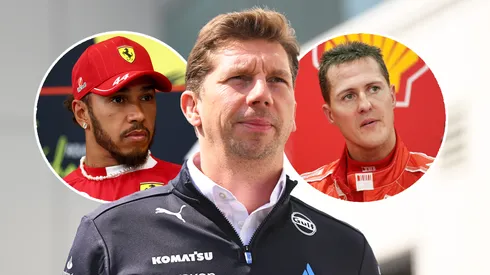 James Vowles eligió entre Lewis Hamilton y Michael Schumacher