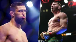 Khamzat Chimaev y Dricus Du Plessis estarán frente a frente por el título del peso mediano.