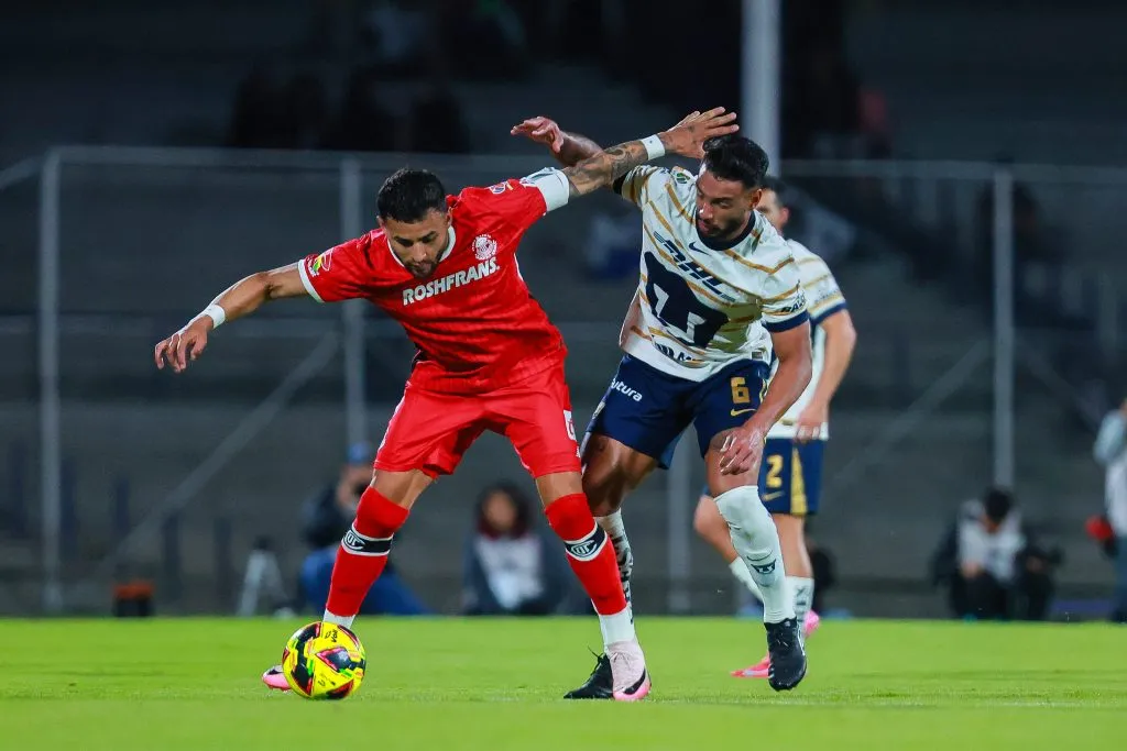 Pumas UNAM no le gana a Toluca desde 2023. [Foto: Getty Images]